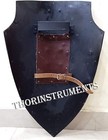 Medieval Battle Armor Gothic Layered Steel Cross Shield 18gauge Steel Rustic