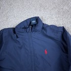 Ralph Lauren Jacket Boys 3t Blue Lightweight Coat Full Zip Preppy Casual Pony