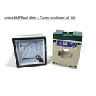 Us Stock Ac 0   50a Analog Amp Current Panel Meter Ammeter   Current Transformer