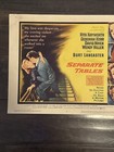 Separate Tables  1958  - Original U s  Lobby Card  11 x14  - Title Lobby Card  1