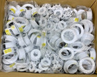 Lot Of 100 Reliable G f2 Fire Sprinkler White Recessed Escutcheon 2pc 1 2 Npt