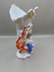 Vintage French 19th Century Cherubs Spill Vase Porcelain Art Nouveau 
