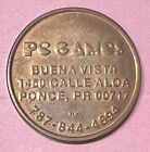Ficha Bolera Caribe T2 Cobre Ponce Puerto Rico Copper Bowling   Arcade Token
