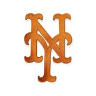 Vintage Large New York Mets Patch  Embroidered  Iron On Backing 6 x4 5 