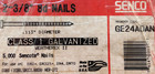 5 000 Ct Senco Ge24adan 2-3 8  8d Galvanized Framing Nails  113   12 Ga  New