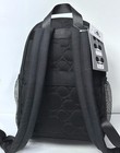 Disney Parks Walt Disney World Logo Backpack Large 13  Black Shoulder Bag
