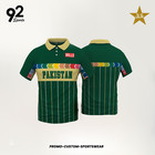 Pakistan Cricket 1996 Odi World Cup Polo     Retro Vintage Memorabilia