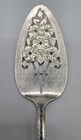 Vintage Wm Rogers   Son International Wm Blossom Pierced Pie Dessert Server 9 5 