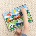 Melissa   Doug Vehicles Wooden Peg Puzzle  8 Pcs 