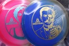 New Doomsday Discs Chemtrail 2 Discs Retina Glow With Gold   Silver Foils