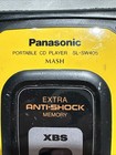 Vintage Panasonic Mash Shock Wave Portable Cd Player Sl-sw405 Tested And Working