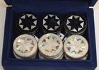 Handmade Mother Of Pearl Inlay 30 Backgammon Set Chips Checkers Disks Pieces
