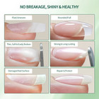 Nailpop Builder Nail Gel 4 Colors Base Coat Strengthener Thickening Extension