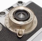 Leitz Leica Nickel 3 5cm F 3 5 Elmar  M39 Ltm Rangefinder Camera Lens     Vintage