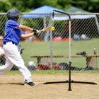 Baseball Batting Tee Hanging Adjustable 30 -46  Heavy Duty Steel X-bas Ez Setup