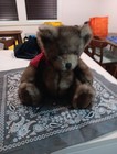 Teddy Bear    danny    Bombay Brown 12    Sitting Plush Stuffed Animal By Russ Berrie