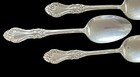 Arundel Pattern Wm  A  Rogers 5 Soup Spoons A1 Silverplate No Monogram Vintage
