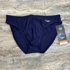 New Speedo Men s Powerflex Eco Solid Solar 1  Swim Racing Brief 32  7300165