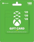 Physical Gift Card Multipack 3 X  20