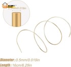 14k Gold Solder Wire For Jewelry Making  6 3 Inch Long Easy Solder Gold Welding