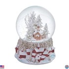 Kurt S  Adler 100mm Musical Church Water Globe  Beautiful Design  Gift Idea