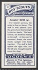 Ogden s  Boy Scouts  1912  2nd Series  Blue Backs  No 057  Scout s Drill  4 