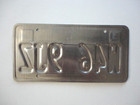 Utah Life Elevated Passenger License Plate Unused Mint Condition W46 9jz