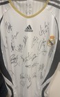 2006-07 Real Madrid  Signed Jersey   Game Ucl Ball Beckham Raul Psa Loa 24 Sigs