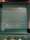 Vtg Geo Washington Cypher Bicentennial Virginia Metalcrafters Brass Trivet 76-6