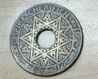 1924 Morocco 25 Centimes