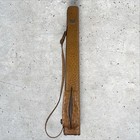 It s George Usa Brown Full Quill Ostrich 33    Vinyl Pool Cue Case Vintage 1980-90