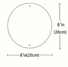 Mermaid Wall Art Decor Sign - Metal Carved  Salty Lil  Beach Vintage Round Plaqu