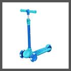 Jetson Kids Trike Scooter Led Lights Folding Blue green Grow Kick 3-wheel
