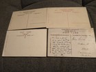 Lot Of 4 Ceylon Sri Lanka Antique Postcards
