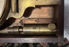 Antique J  Pool   Co  Easton Mass Surveyors Vernier Compass