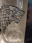 Hbo Game Of Thrones House Stark Glass Stein Officially Licensed- New In Box