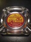 Vintage  the Westerner Club  Las Vegas Ashtray  Excellent Condition 1950-60