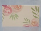 Sixpence Enclosure Card For Bride Authentic English Coin Pastel Roses Keepsake