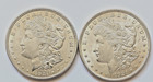 Lot Of Two  2  Higher Grade 1921 P Morgan Silver Dollars