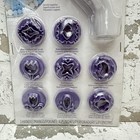 Wilton Fondant Decorative Punch Modelling Tool Set 8 Punches White Plastic
