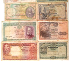 Collection 11 Diff Portugal Notes In Nice Circ Cond  7 Are Really Rare   1904-65