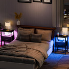 Nightstands Set Of 2 With Charging Station And Drawer  End Table Bedside Table W