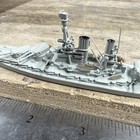 Vintage 1 1250 Navis German Wwii Baden 1a Metal Waterline Model Ship