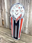 Chevrolet Corvette Chevy C8 C7 C6 Thermometer 17  Metal Aluminum Sign Garage New