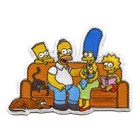 The Simpsons Family Portrait Patch Homer Bart Marge Lisa Embroidered Iron On