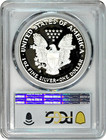 1986-s American Silver Eagle  1 Pcgs Pr69 Dcam Gem Proof