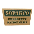 Sopakco 16 Count Case Reduced Sodium Emergency Ration Meals M r e  07 30 2025
