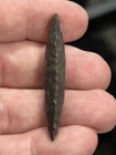 Amazing Alaskan Bear Point Flint Arrowhead  Alaska  Eskimo  St Lawrence Island