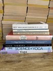 Lot Of 9 Vintage And Modern Yoga Books Paperback And Hardcover Mix 1960s-2020