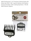 5 Pcs   Wahl   Professional Premium Clipper Attachments Replacements 1 2  1 11 2